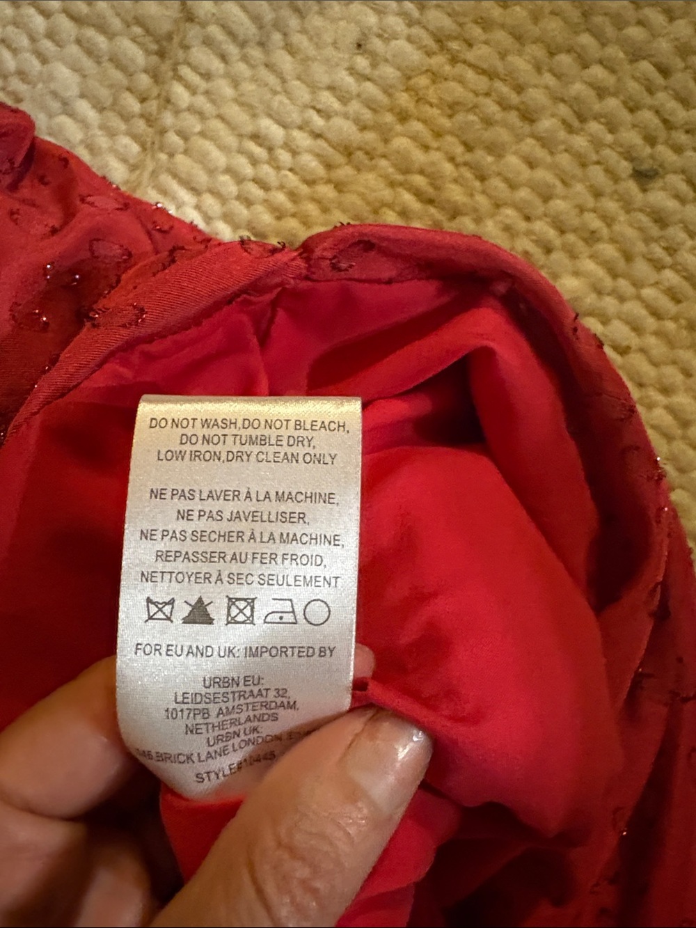 Hutch Raspberry Pink Ruched Off-Shoulder Mini Dress Sz. 8 - Picture 9 of 9